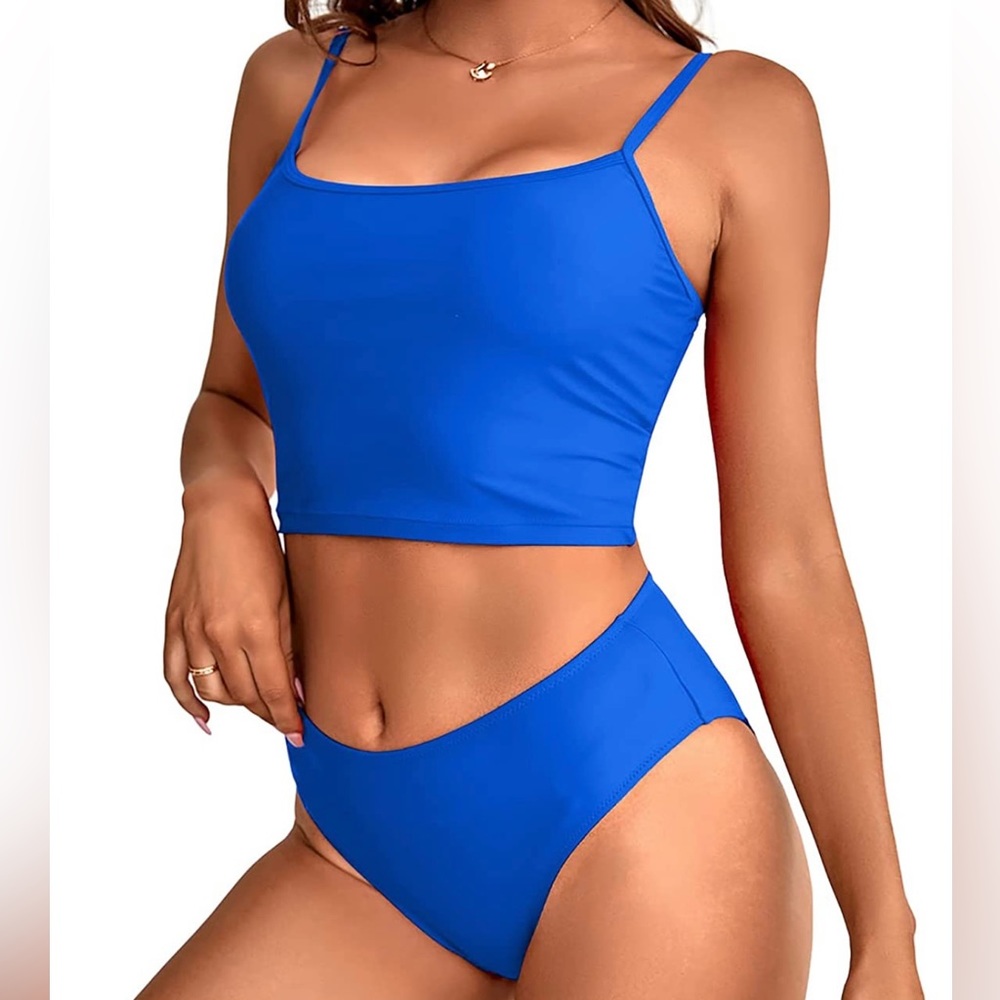 Blue bathing suit size medium